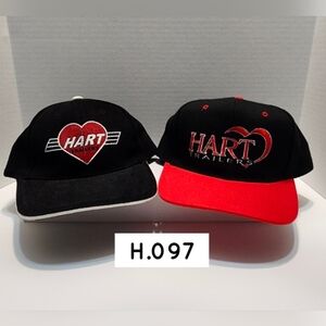 H.097- Hart Trailers Hat Cap, set of 2, used